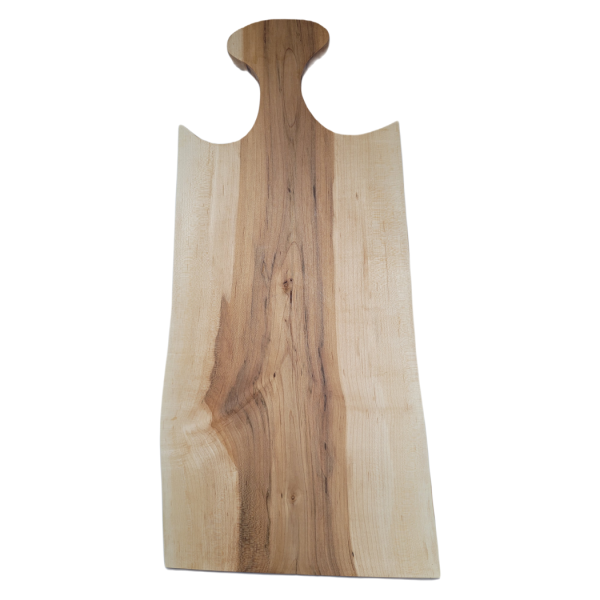 Live Edge Solid Maple Charcuterie Board