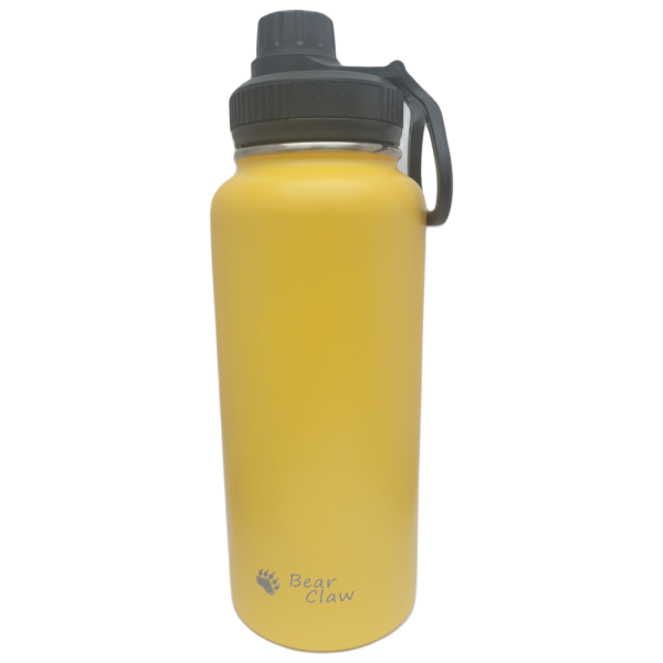 Black Double Walled Water Bottle