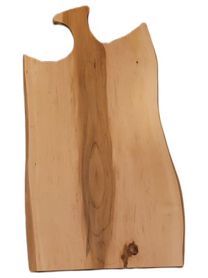 Live Edge Solid Maple Charcuterie Board
