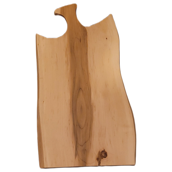 Live Edge Solid Maple Charcuterie Board