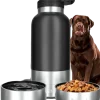 Bear Claw 32oz Multi Function Dog Water Bottle with bowls