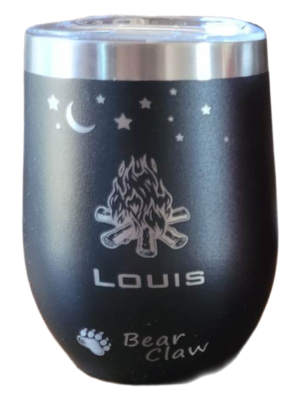 Bear Claw 12oz Wine Tumbler