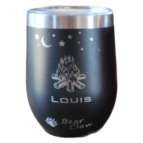 Bear Claw 12oz Wine Tumbler